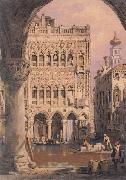 Samuel Prout C'a d'Oro,Venice oil painting picture wholesale